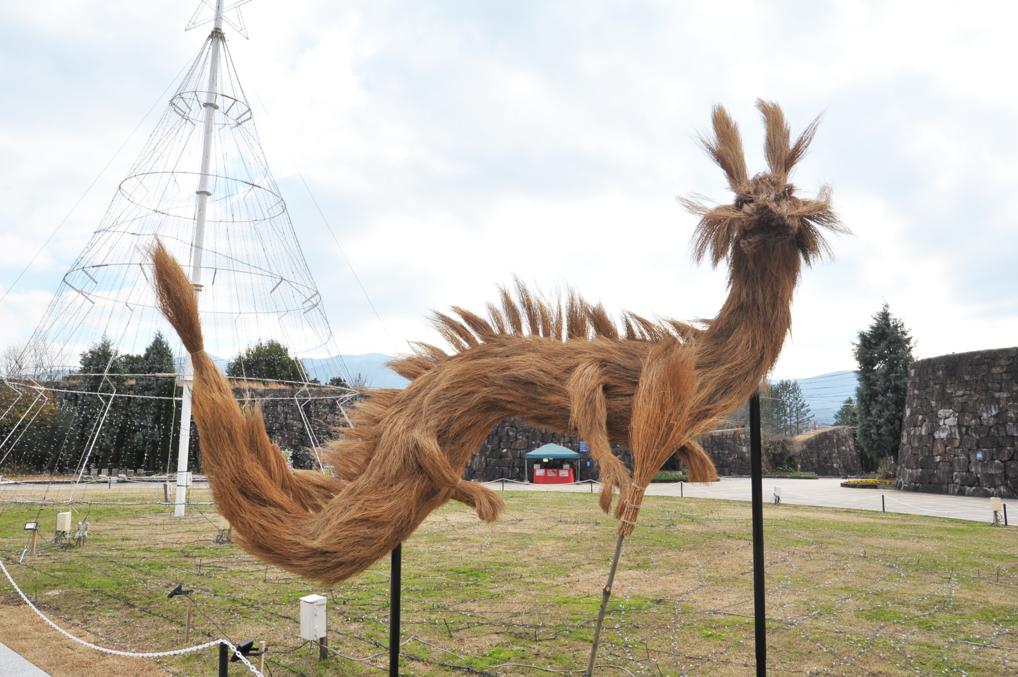 コキアの干支オブジェ「巳」